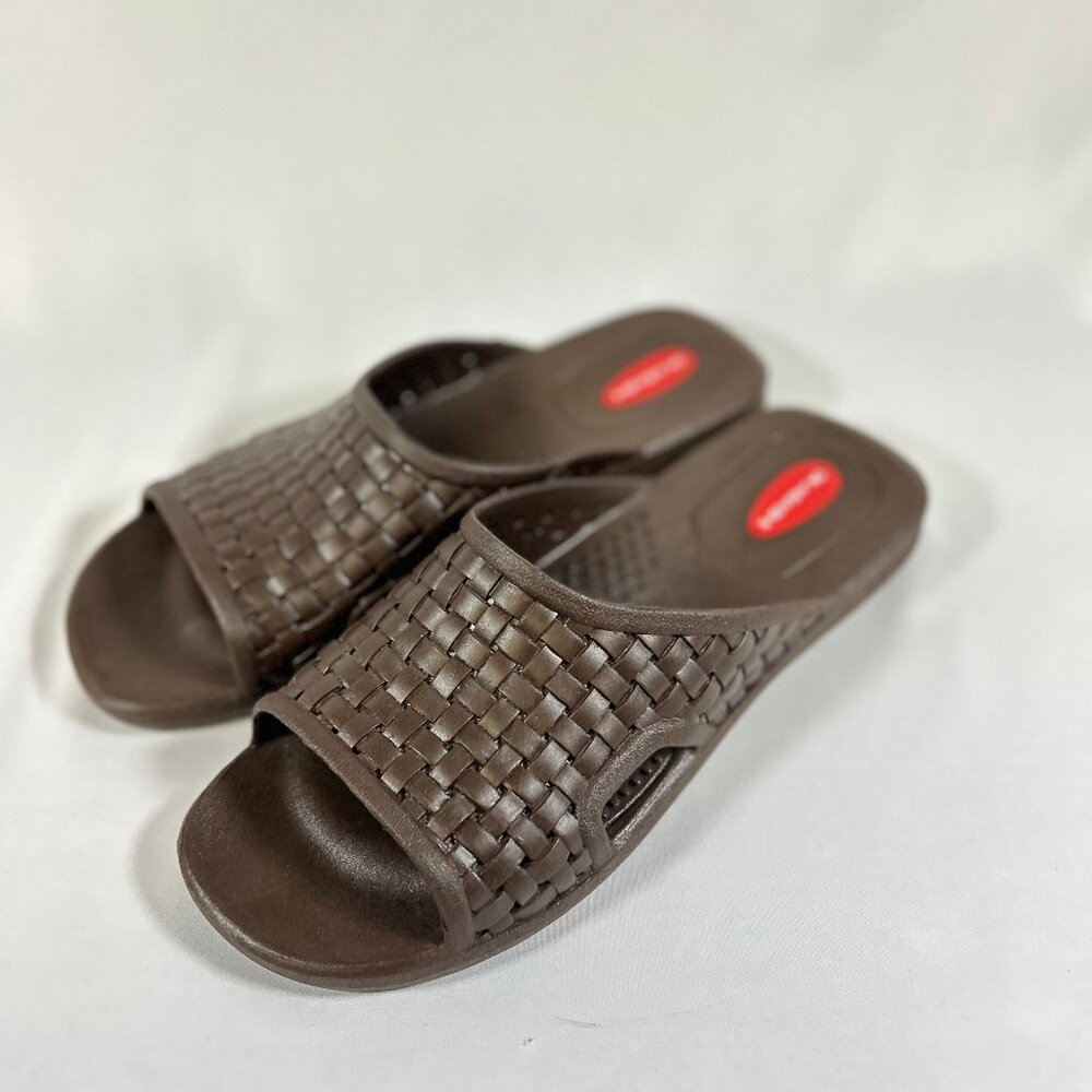 Okabashi Torino Brown sandal Mens sz 9-10 NWOT